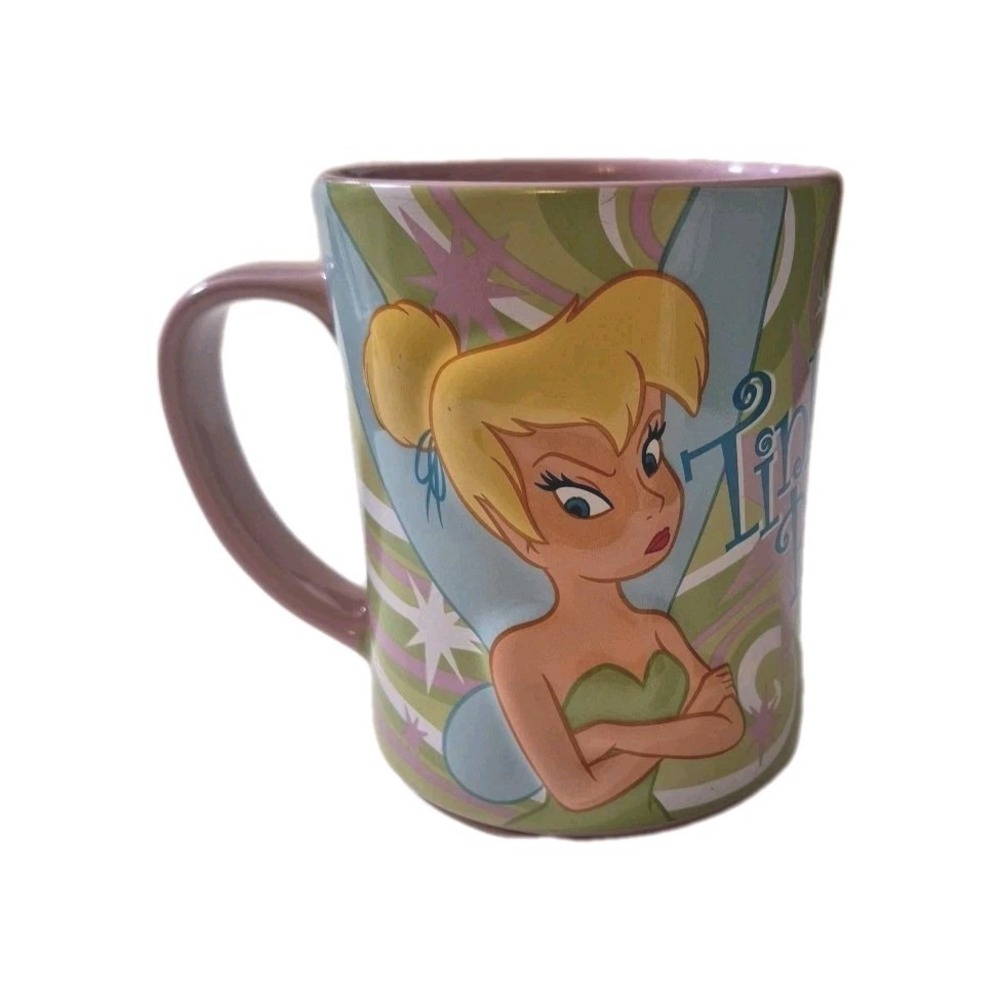 Walt Disney World Tinker Bell 3D‎ Large Coffee Mug 16 oz.